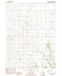 La Prairie Center Illinois Historical topographic map, 1:24000 scale, 7.5 X 7.5 Minute, Year 1983