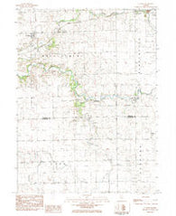La Rose Illinois Historical topographic map, 1:24000 scale, 7.5 X 7.5 Minute, Year 1983