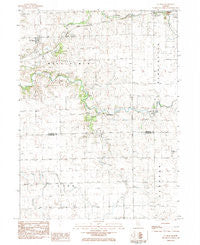 La Rose Illinois Historical topographic map, 1:24000 scale, 7.5 X 7.5 Minute, Year 1983