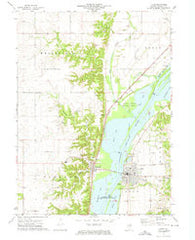 Lacon Illinois Historical topographic map, 1:24000 scale, 7.5 X 7.5 Minute, Year 1972
