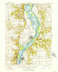 Lacon Illinois Historical topographic map, 1:62500 scale, 15 X 15 Minute, Year 1933
