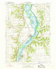 Lacon Illinois Historical topographic map, 1:62500 scale, 15 X 15 Minute, Year 1933