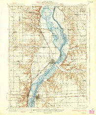 Lacon Illinois Historical topographic map, 1:62500 scale, 15 X 15 Minute, Year 1937