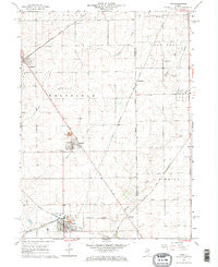 Ladd Illinois Historical topographic map, 1:24000 scale, 7.5 X 7.5 Minute, Year 1966