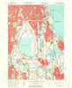 Lake Calumet Illinois Historical topographic map, 1:24000 scale, 7.5 X 7.5 Minute, Year 1960