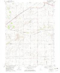 Lake Fork Illinois Historical topographic map, 1:24000 scale, 7.5 X 7.5 Minute, Year 1982