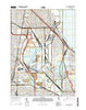 Lake Calumet Illinois Current topographic map, 1:24000 scale, 7.5 X 7.5 Minute, Year 2015