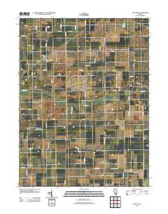Lake Fork Illinois Historical topographic map, 1:24000 scale, 7.5 X 7.5 Minute, Year 2012