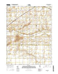 Lake Fork Illinois Current topographic map, 1:24000 scale, 7.5 X 7.5 Minute, Year 2015
