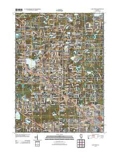Lake Zurich Illinois Historical topographic map, 1:24000 scale, 7.5 X 7.5 Minute, Year 2012