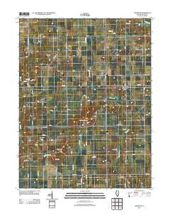 Lakewood Illinois Historical topographic map, 1:24000 scale, 7.5 X 7.5 Minute, Year 2012