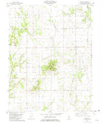 Lakewood Illinois Historical topographic map, 1:24000 scale, 7.5 X 7.5 Minute, Year 1981