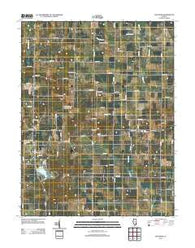Lancaster Illinois Historical topographic map, 1:24000 scale, 7.5 X 7.5 Minute, Year 2012