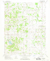 Lancaster Illinois Historical topographic map, 1:24000 scale, 7.5 X 7.5 Minute, Year 1968