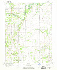 Landes Illinois Historical topographic map, 1:24000 scale, 7.5 X 7.5 Minute, Year 1968
