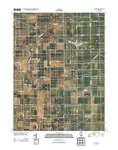 Latham Illinois Historical topographic map, 1:24000 scale, 7.5 X 7.5 Minute, Year 2012
