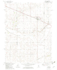 Latham Illinois Historical topographic map, 1:24000 scale, 7.5 X 7.5 Minute, Year 1982