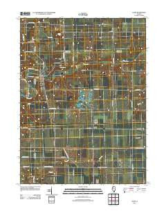 Laura Illinois Historical topographic map, 1:24000 scale, 7.5 X 7.5 Minute, Year 2012