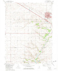 Le Roy Illinois Historical topographic map, 1:24000 scale, 7.5 X 7.5 Minute, Year 1981