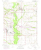 Lebanon Illinois Historical topographic map, 1:24000 scale, 7.5 X 7.5 Minute, Year 1954