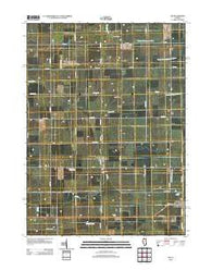 Lee Illinois Historical topographic map, 1:24000 scale, 7.5 X 7.5 Minute, Year 2012