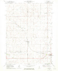 Lee Illinois Historical topographic map, 1:24000 scale, 7.5 X 7.5 Minute, Year 1971