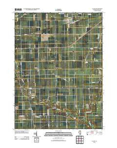 Leland Illinois Historical topographic map, 1:24000 scale, 7.5 X 7.5 Minute, Year 2012