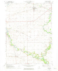 Leland Illinois Historical topographic map, 1:24000 scale, 7.5 X 7.5 Minute, Year 1971