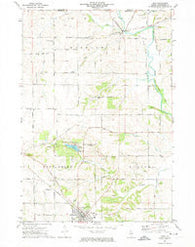 Lena Illinois Historical topographic map, 1:24000 scale, 7.5 X 7.5 Minute, Year 1971