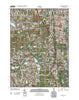Libertyville Illinois Historical topographic map, 1:24000 scale, 7.5 X 7.5 Minute, Year 2012