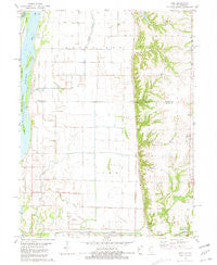Lima Illinois Historical topographic map, 1:24000 scale, 7.5 X 7.5 Minute, Year 1981