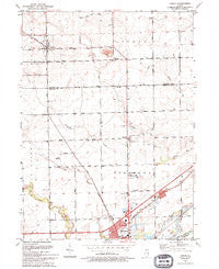 Lisbon Illinois Historical topographic map, 1:24000 scale, 7.5 X 7.5 Minute, Year 1993