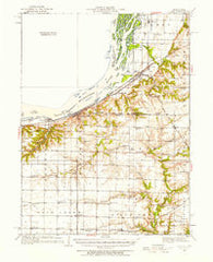 Lomax Illinois Historical topographic map, 1:62500 scale, 15 X 15 Minute, Year 1932