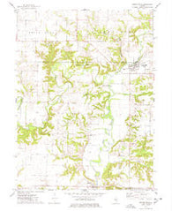 London Mills Illinois Historical topographic map, 1:24000 scale, 7.5 X 7.5 Minute, Year 1974