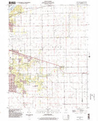 Long Creek Illinois Historical topographic map, 1:24000 scale, 7.5 X 7.5 Minute, Year 1998