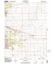 Long Creek Illinois Historical topographic map, 1:24000 scale, 7.5 X 7.5 Minute, Year 1998