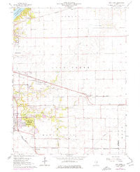 Long Creek Illinois Historical topographic map, 1:24000 scale, 7.5 X 7.5 Minute, Year 1967