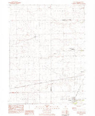 Long Point Illinois Historical topographic map, 1:24000 scale, 7.5 X 7.5 Minute, Year 1983