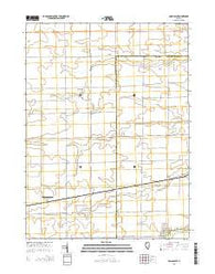 Long Point Illinois Current topographic map, 1:24000 scale, 7.5 X 7.5 Minute, Year 2015