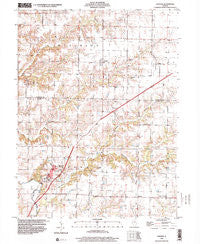 Loraine Illinois Historical topographic map, 1:24000 scale, 7.5 X 7.5 Minute, Year 1998
