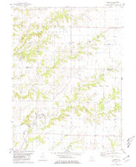 Loraine Illinois Historical topographic map, 1:24000 scale, 7.5 X 7.5 Minute, Year 1981