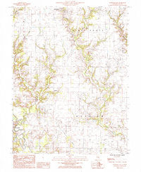 Louisville East Illinois Historical topographic map, 1:24000 scale, 7.5 X 7.5 Minute, Year 1985