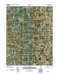 Louisville East Illinois Historical topographic map, 1:24000 scale, 7.5 X 7.5 Minute, Year 2012