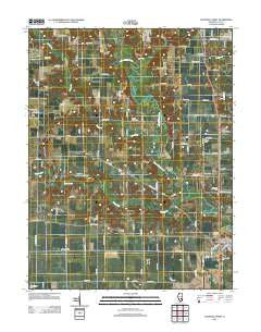 Louisville West Illinois Historical topographic map, 1:24000 scale, 7.5 X 7.5 Minute, Year 2012