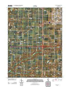 Lynnville Illinois Historical topographic map, 1:24000 scale, 7.5 X 7.5 Minute, Year 2012