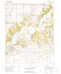 Mackinaw Illinois Historical topographic map, 1:24000 scale, 7.5 X 7.5 Minute, Year 1970