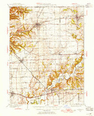Mackinaw Illinois Historical topographic map, 1:62500 scale, 15 X 15 Minute, Year 1928