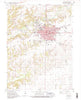 Macomb Illinois Historical topographic map, 1:24000 scale, 7.5 X 7.5 Minute, Year 1974