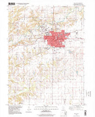 Macomb Illinois Historical topographic map, 1:24000 scale, 7.5 X 7.5 Minute, Year 1997