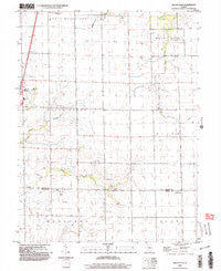 Macon East Illinois Historical topographic map, 1:24000 scale, 7.5 X 7.5 Minute, Year 1998